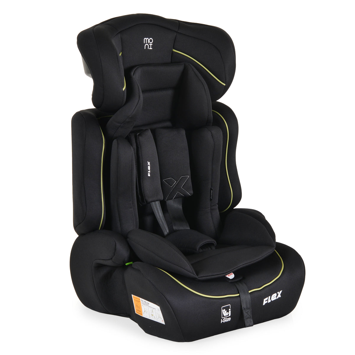 Moni Стол за кола Flex 76-150см - Зелен