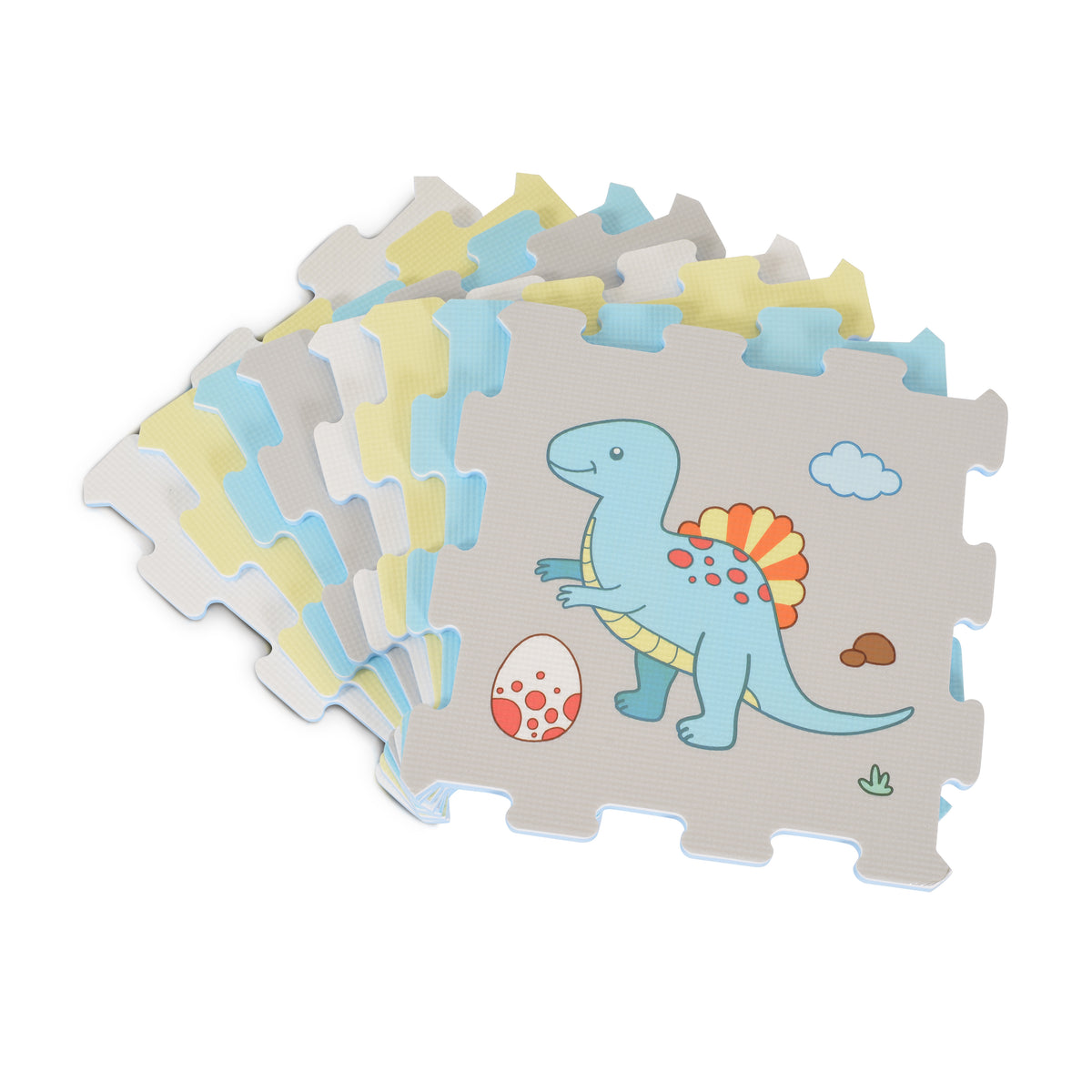 Moni Toys Мек пъзел с принт Dinosaur