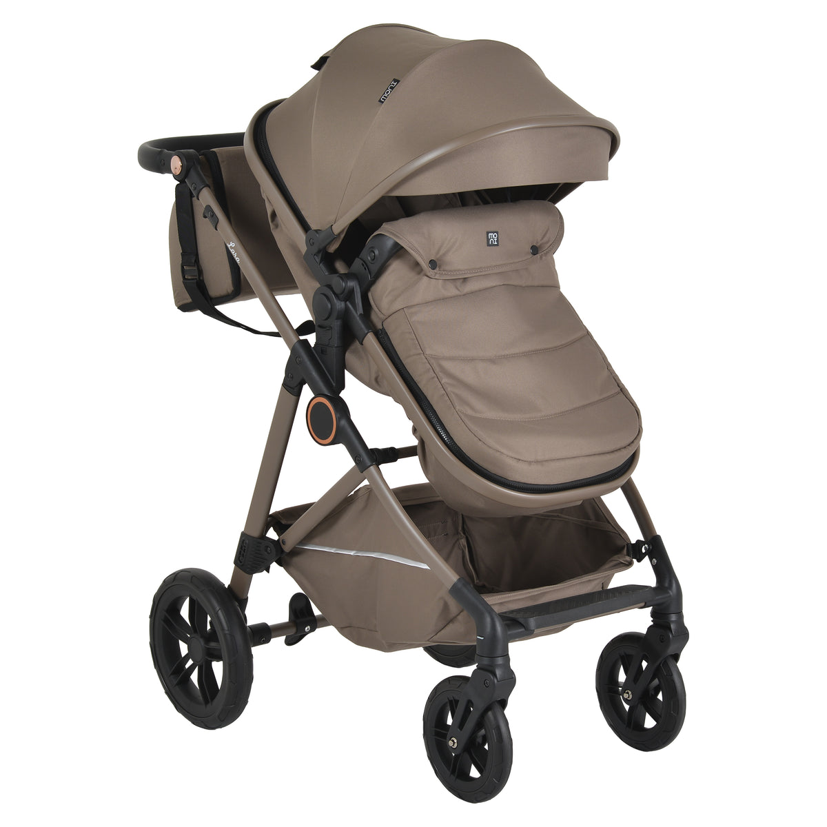 Moni Комбинирана количка Lara 2 в 1 Beige