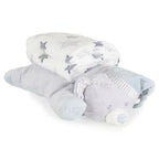 Cangaroo Одеяло 90/75 cm с възглавница Sleepy Bear - Сив