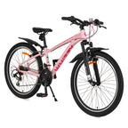Byox Велосипед със скорости 24" Whizzy pink