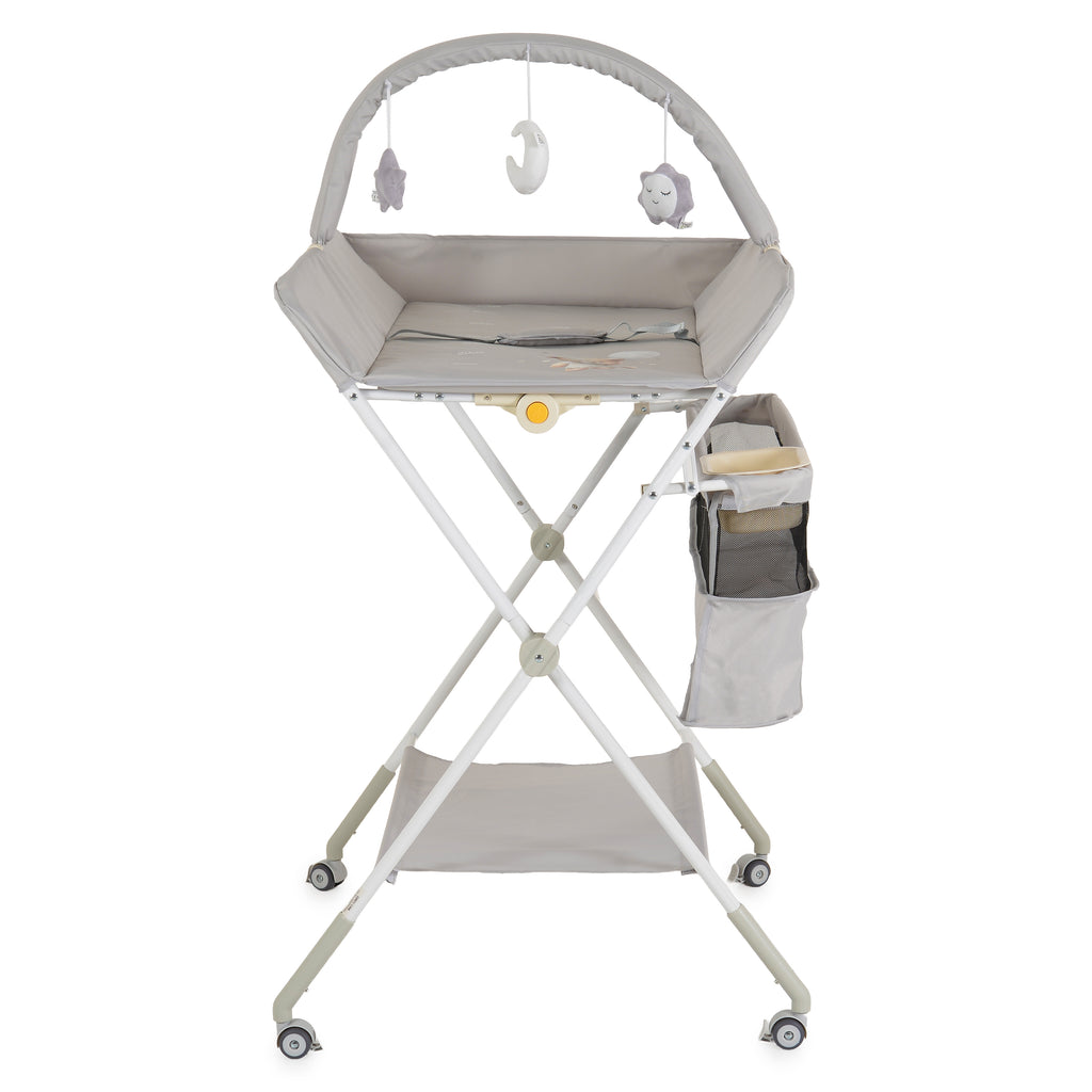 Moni Мултифункционална маса за повиване Kaskada grey