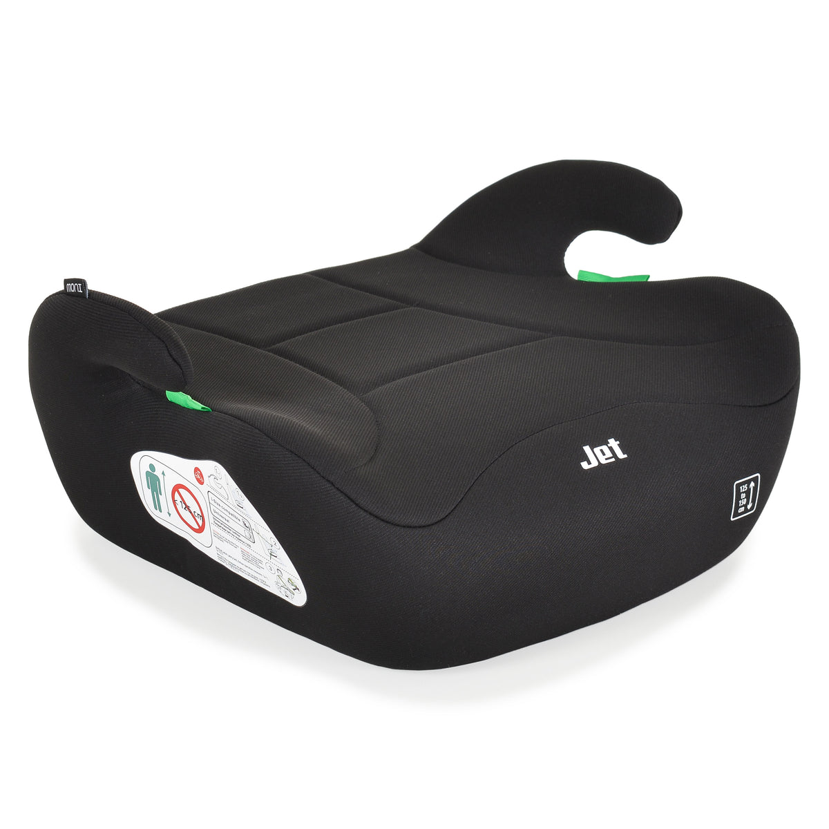 Moni Стол за кола Jet 125-150см черен