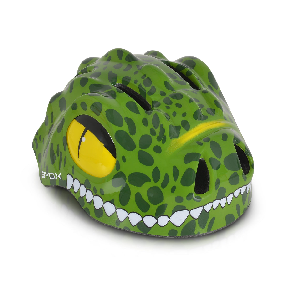 Byox Каска Y27 (48-54 cm) Dino-т.зелен