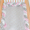 Cangaroo Луксозен oбиколник плитка Braidy220/13см - Розов