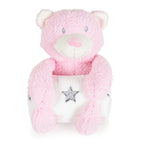 Cangaroo Одеяло 90/75 cm с играчка Rory Bear - Розов