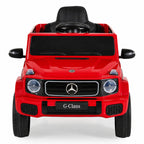 Акумулаторен джип Mercedes Benz G580, red
