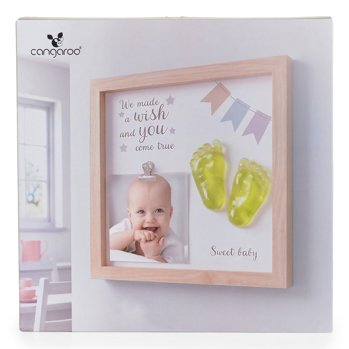 Cangaroo Отпечатък за ръка/краче със снимка First Steps