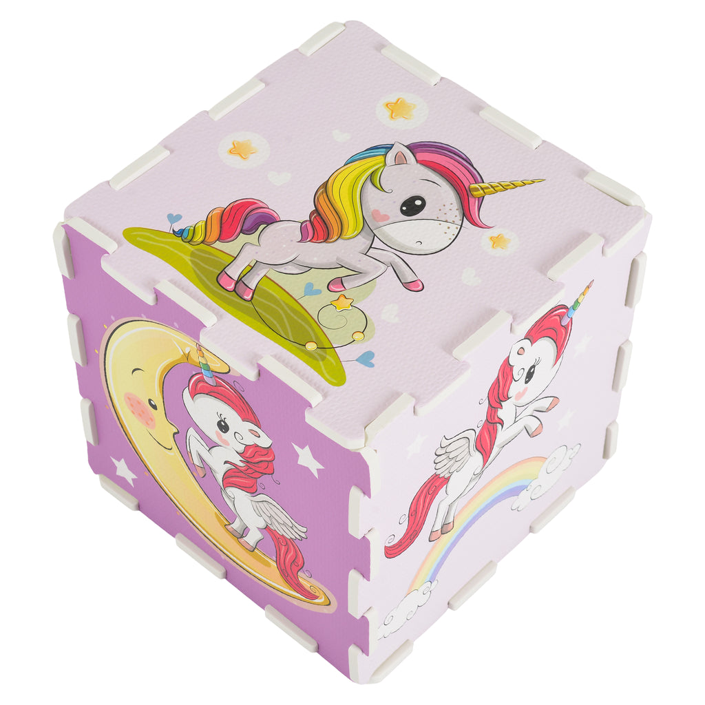 Moni Toys Мек пъзел с принт Unicorns 0350