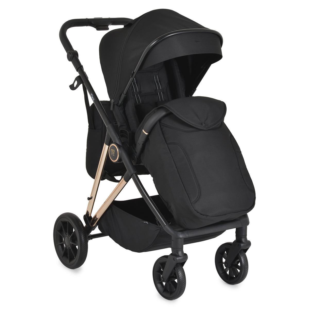 Moni Комбинирана количка Merci 3 in 1 Onyx-Black