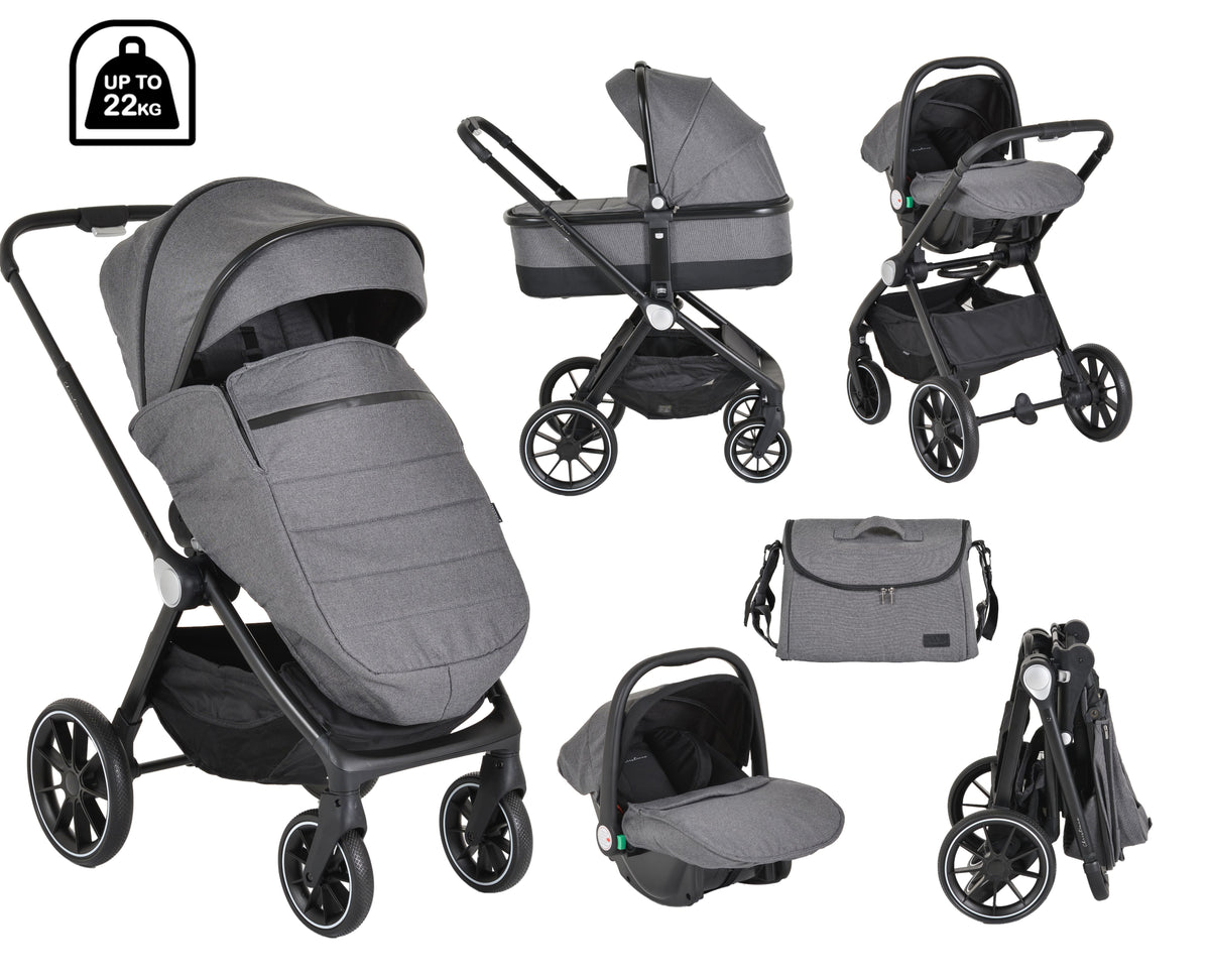 Cangaroo Комбинирана детска количка Christiano 3в1