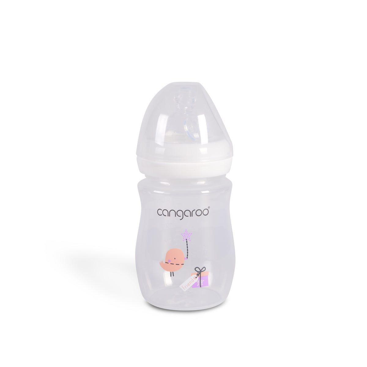Cangaroo Пластмасово шише 160ml Birdy Blu C0562 - Розов