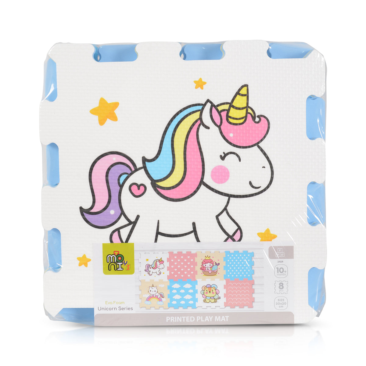 Moni Toys Мек пъзел с принт Unicorn