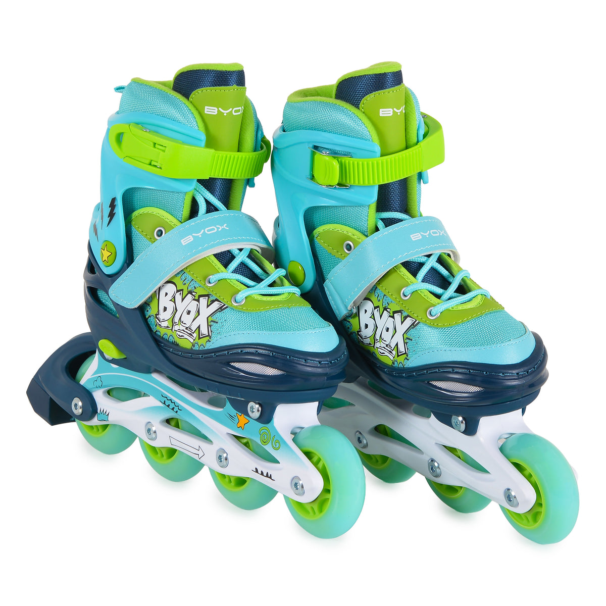 Byox Ролери Rolox Blue-S-(30-33)