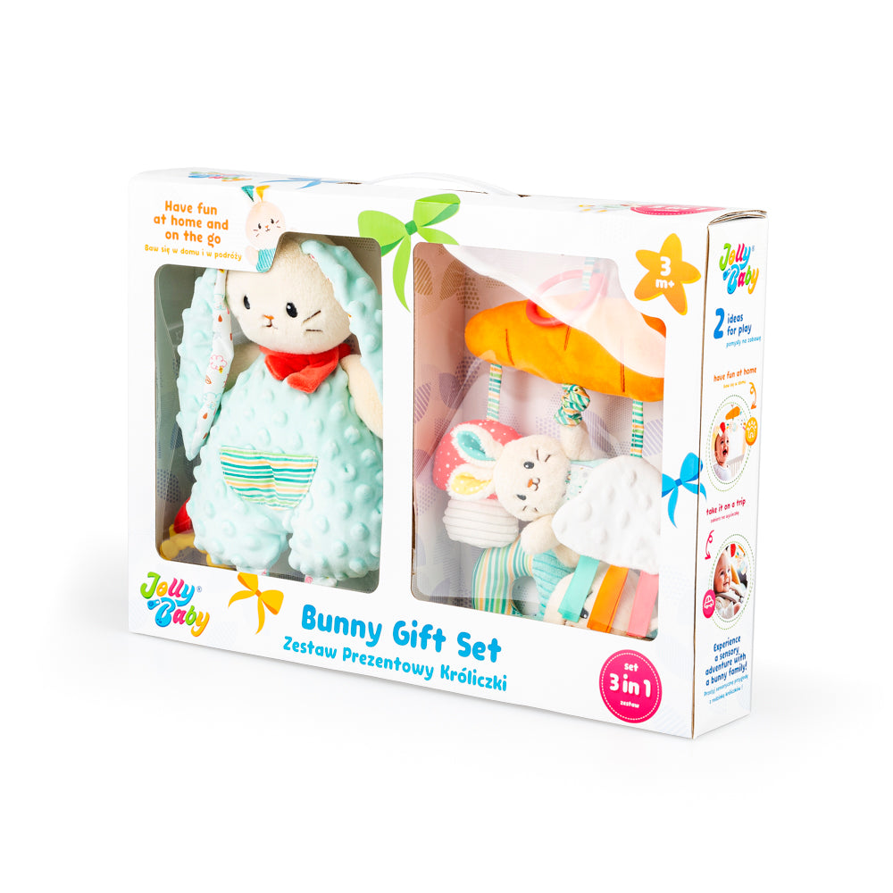 Jollybaby Комплект с играчки Rabbit 82621
