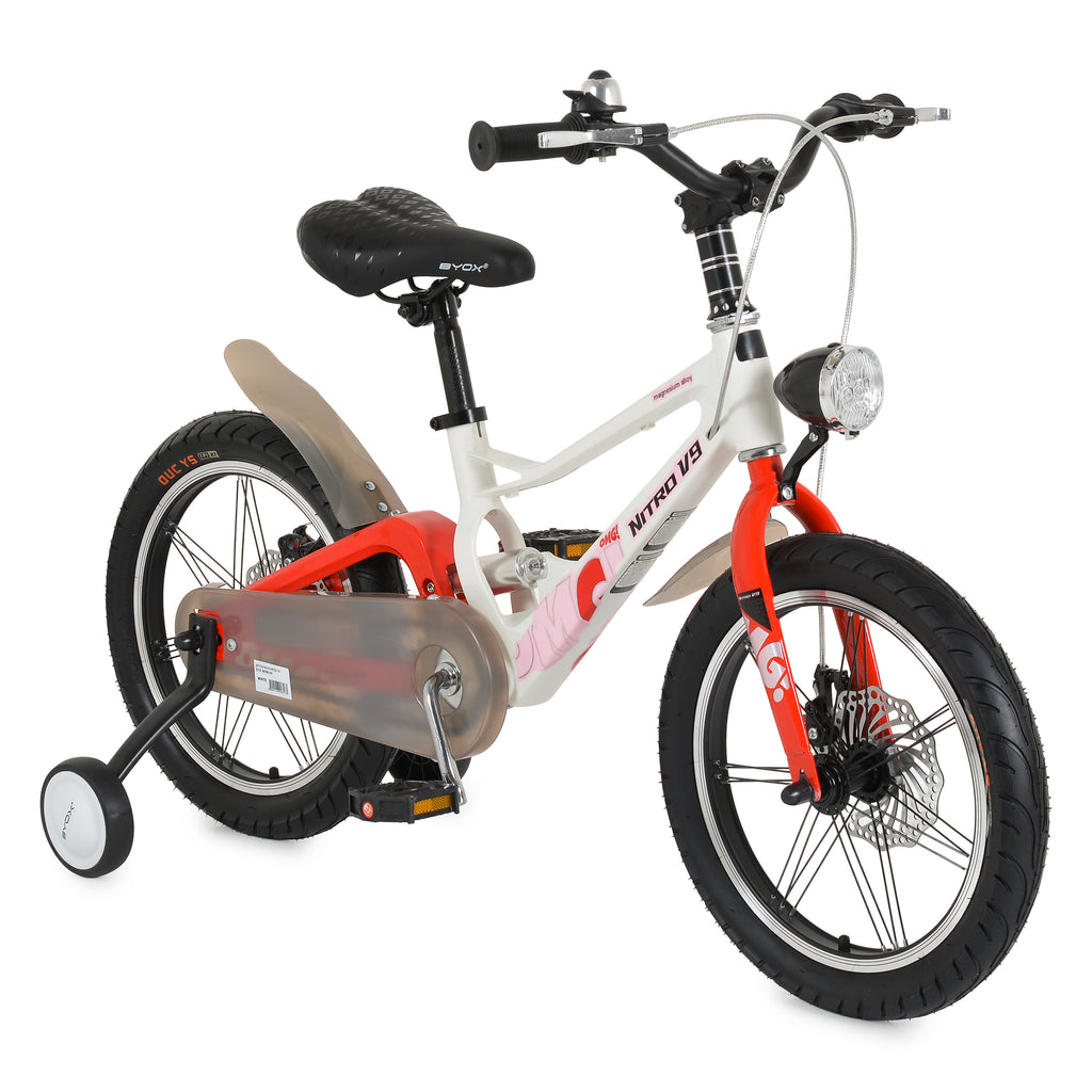 Byox Детски велосипед 16" NitroV9 white