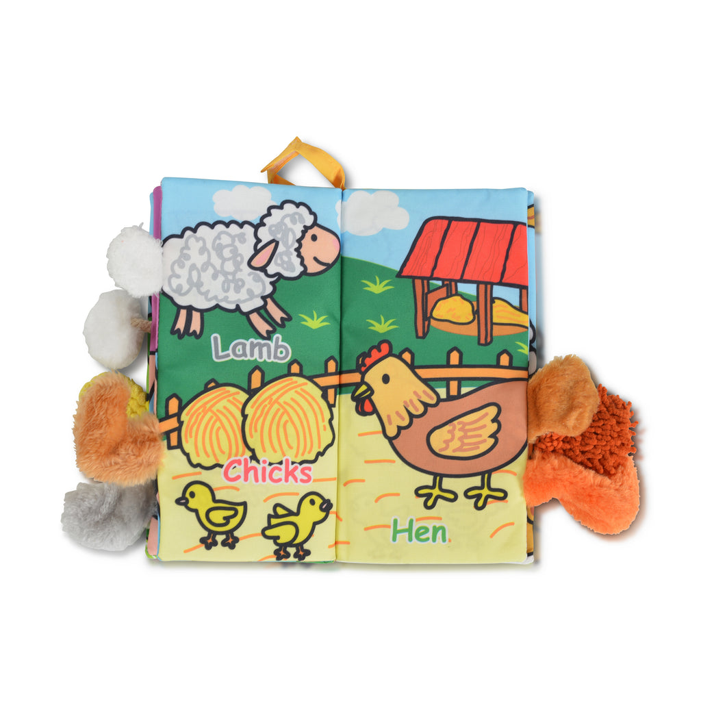 Jollybaby Мека книжка с опашки Plush Tails J8233