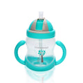 Cangaroo Чаша с пластмасова сламка 280ml Boo C0582 - Син