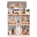 Moni Toys Дървена къща за кукли Lina 8208