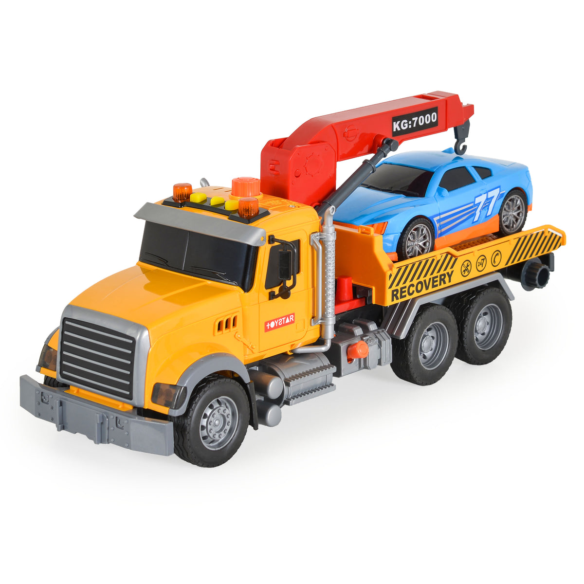 Jin Jia Toys Камион репатрак със звук и светлина 666-55P