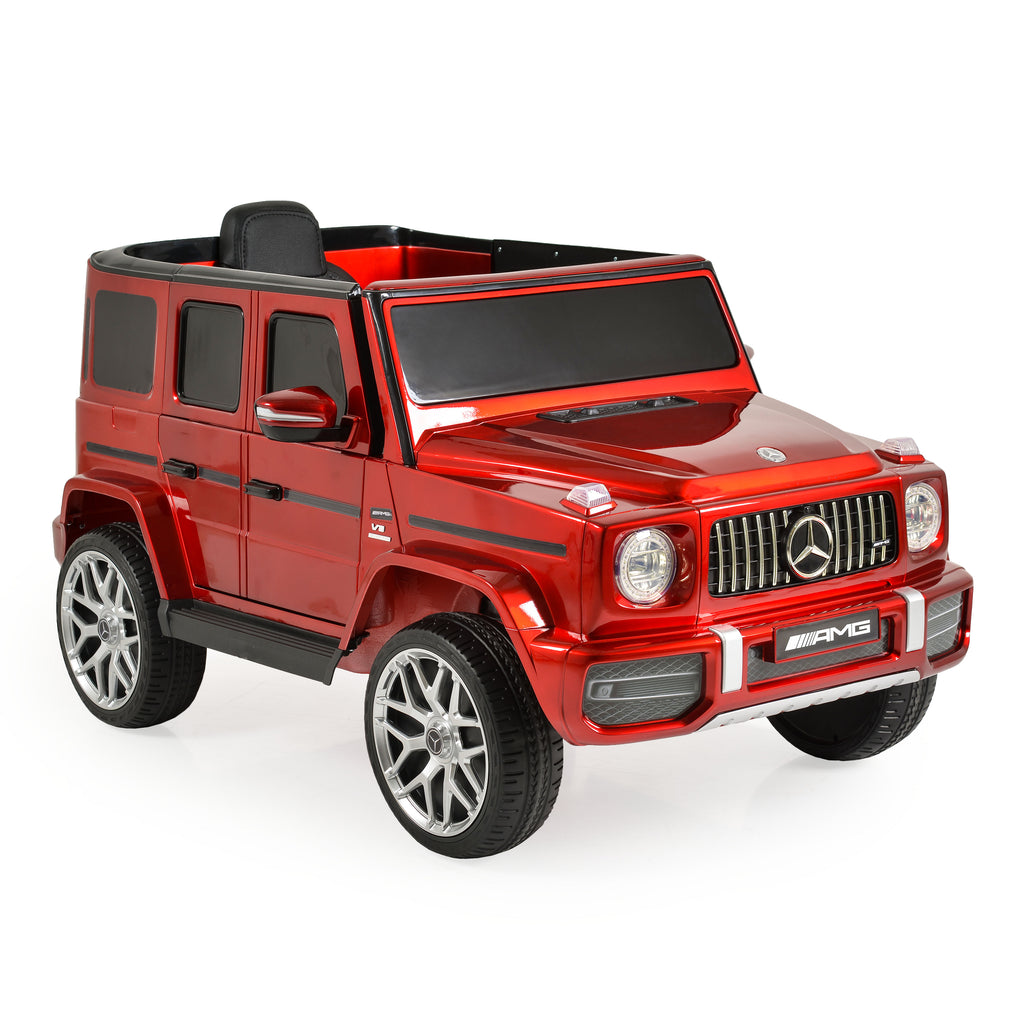 Mercedes Акумулаторен джип Mercedes-AMG G63 мет. червен