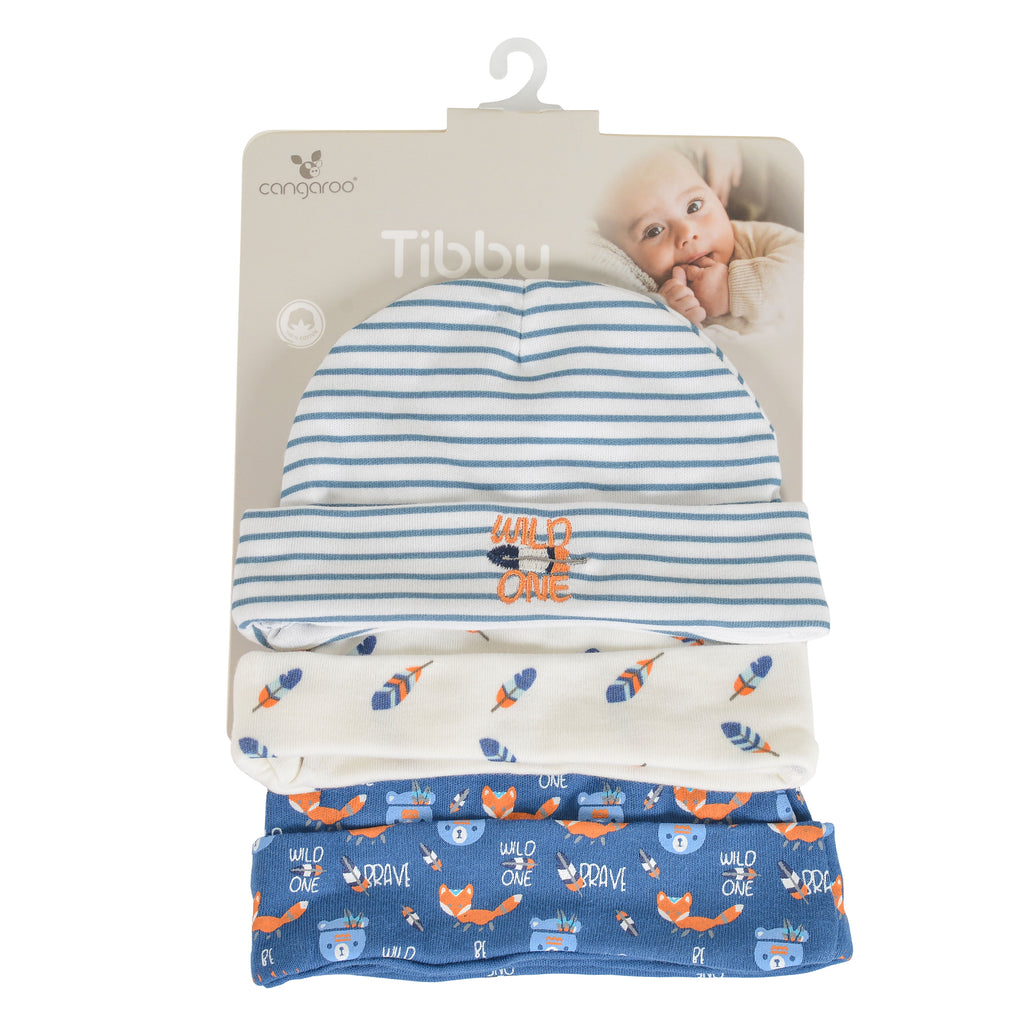 Cangaroo Шапки за новородено Tibby - Син