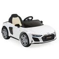 Audi Акумулаторна кола Audi R8 Spyder бял