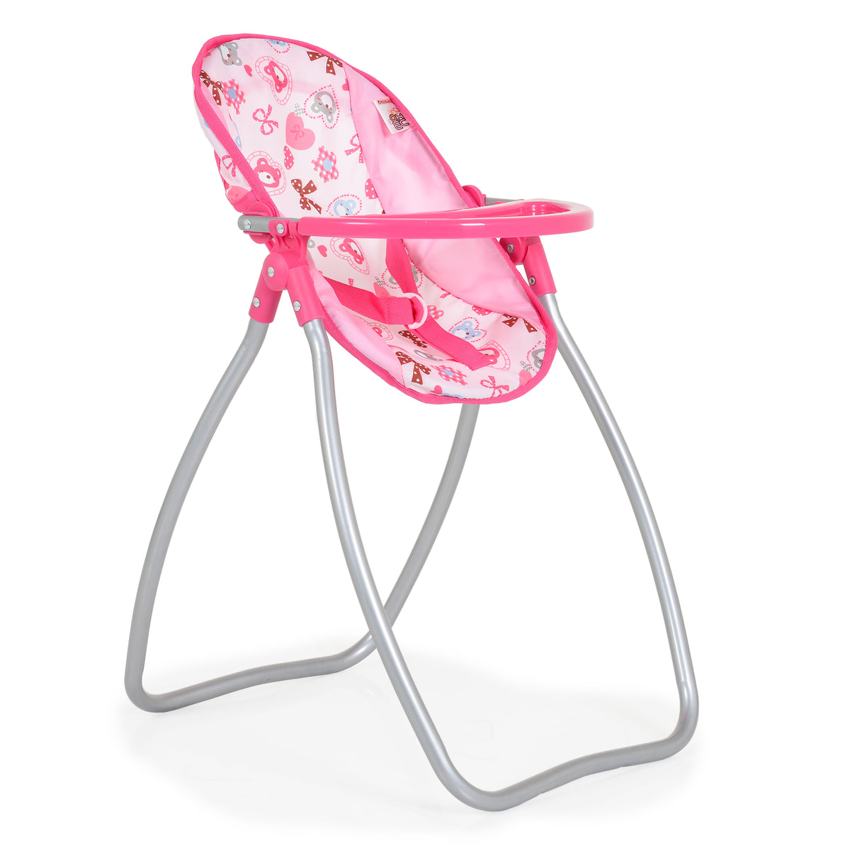 Moni Toys 2в1 Столче за хранене и люлка за кукли Lovely Bear 9397C