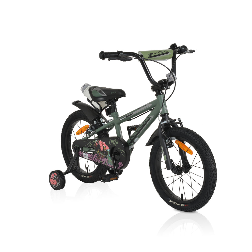 Byox Детски велосипед 16" Monster - Зелен