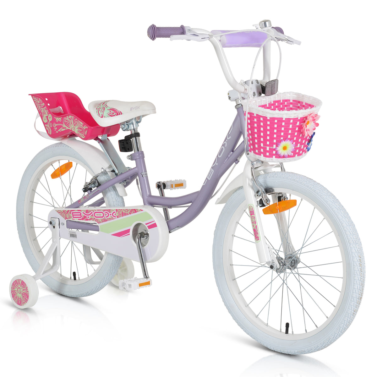 Byox Детски велосипед 20" Fashion Girl lilac