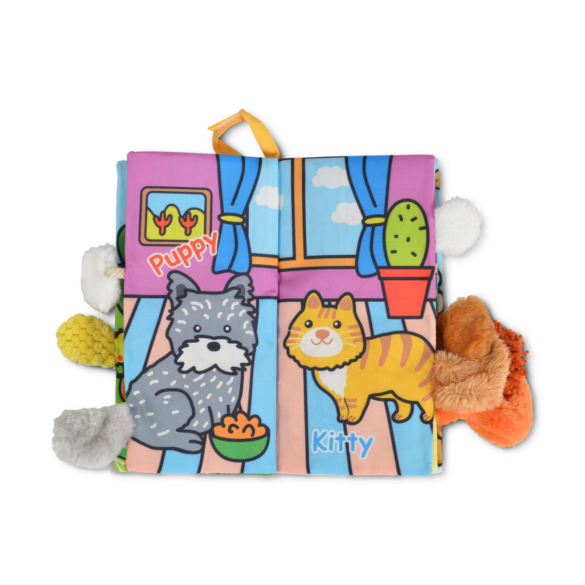 Jollybaby Мека книжка с опашки Plush Tails J8233