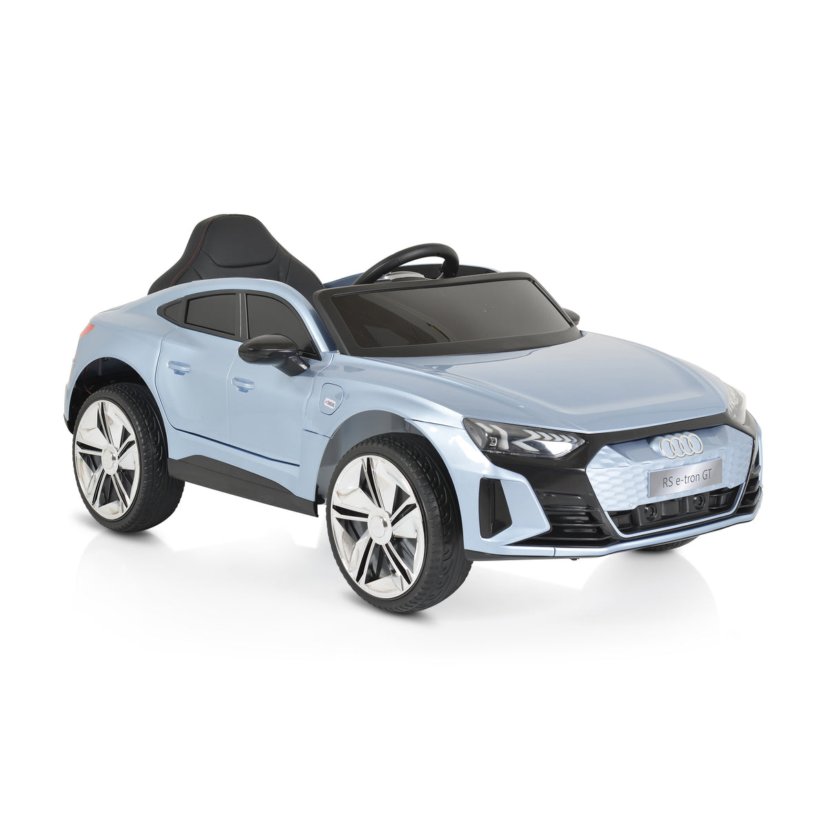 Audi Акумулаторна кола Audi RS e-tron 717 металик - Син