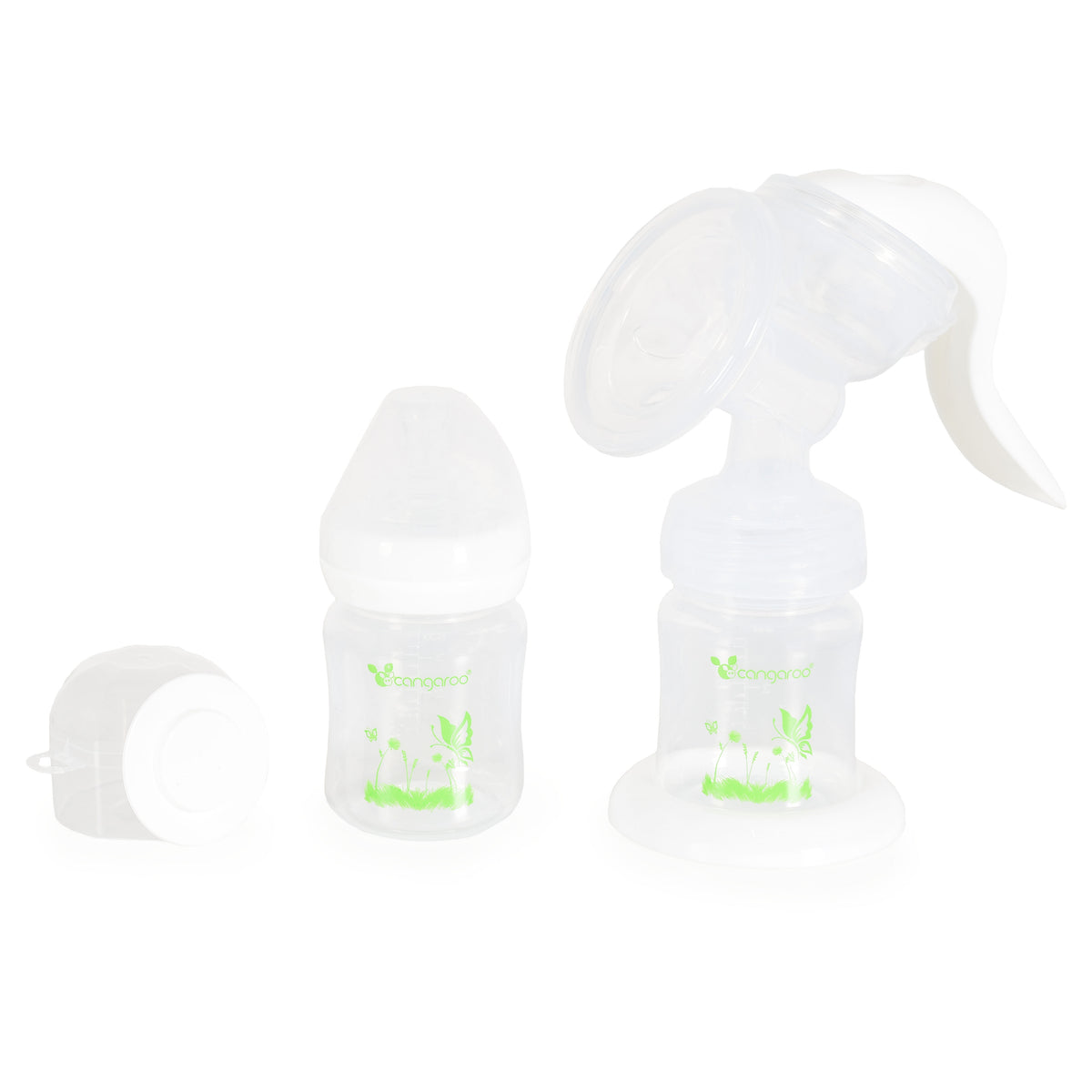 Cangaroo Ръчна помпа за кърма Delicate бял