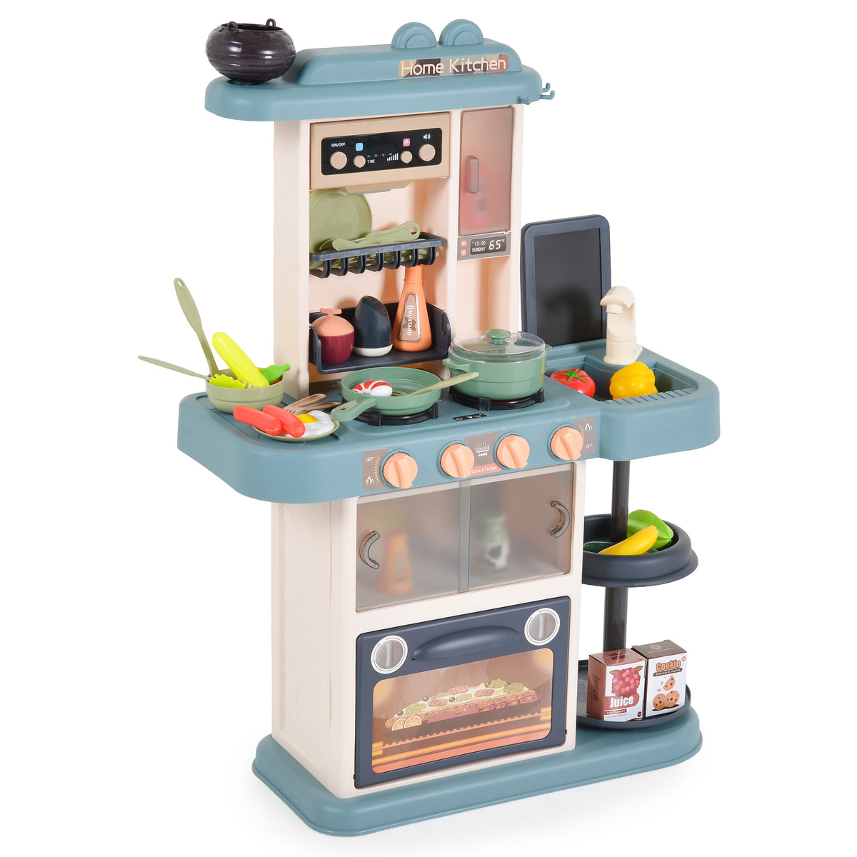 Moni Toys Детска кухня с аксесоари и течаща вода 889-355