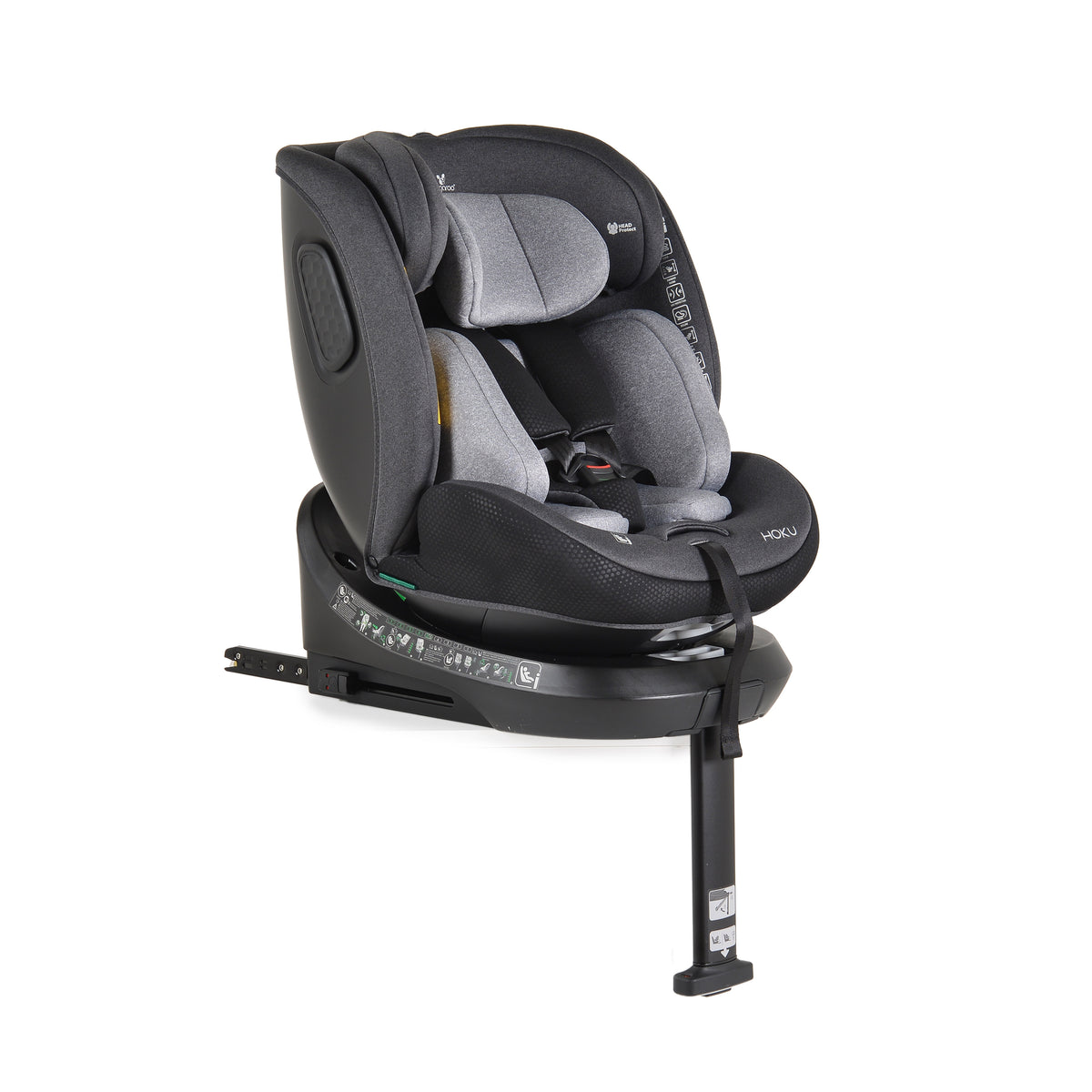 Cangaroo Стол за кола Hoku 40-150см - Сив