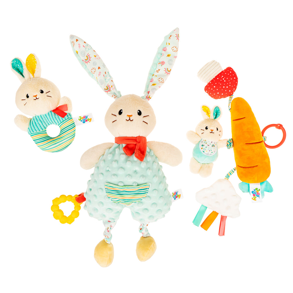 Jollybaby Комплект с играчки Rabbit 82621