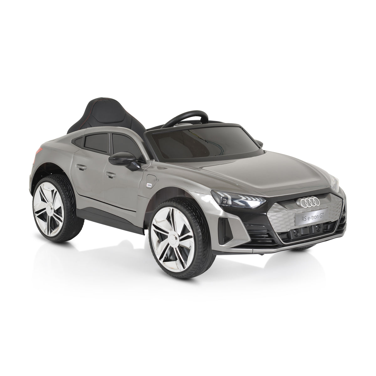 Audi Акумулаторна кола Audi RS e-tron 717 металик - Сив
