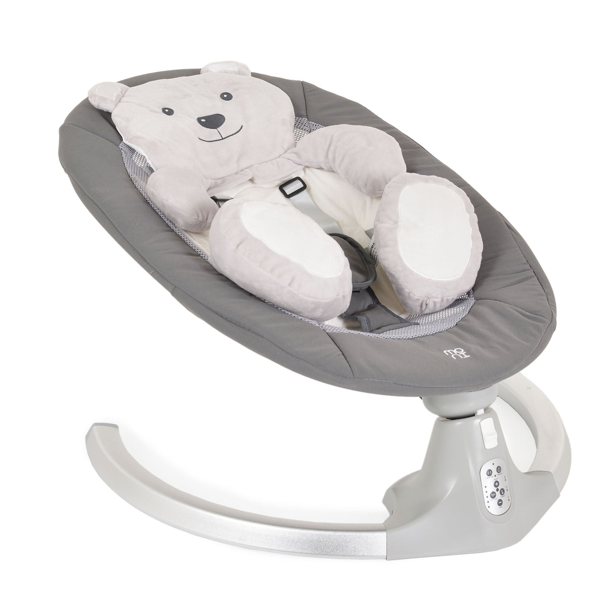 Moni Електрическа люлка Ari bear - Сив