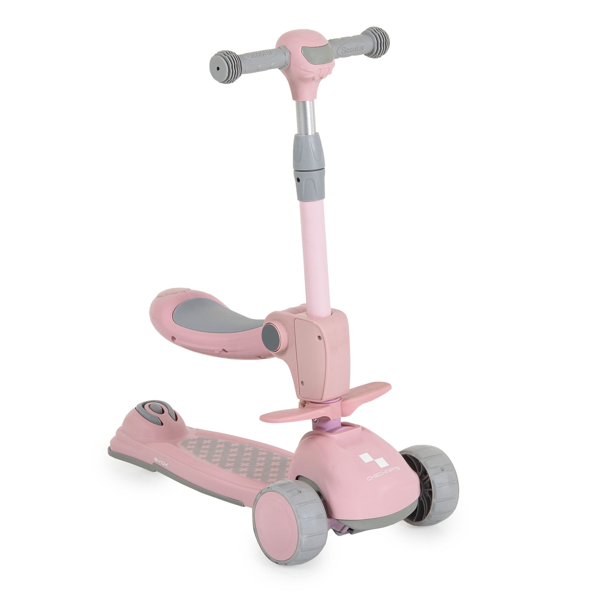 Byox Тротинетка Checkmate Lace-Pink