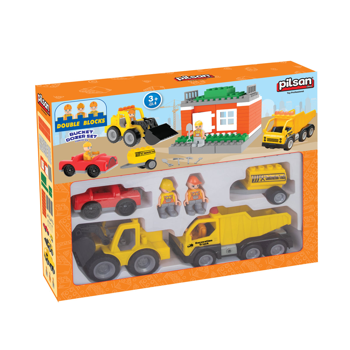 Pilsan Конструктор Pilsan DozerTrucks 03614