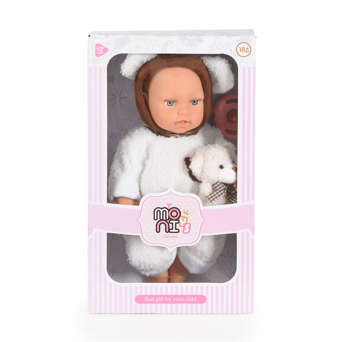 Moni Toys Кукла 30cm Lovely Baby Bear LS1255-1