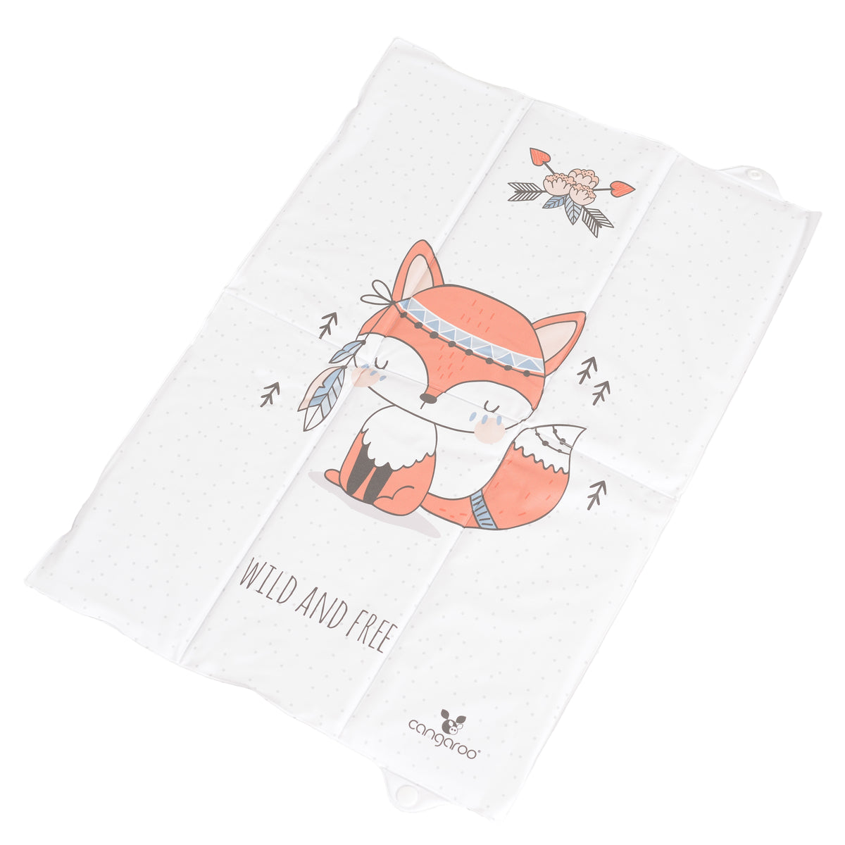 Cangaroo Сгъваема подложка за повиване Wild and free-Fox