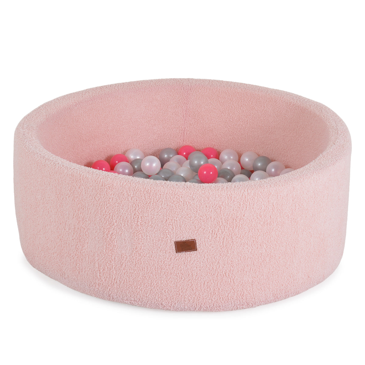 Moni Toys Мек басейн Boucle с 200 топки Light-Pink