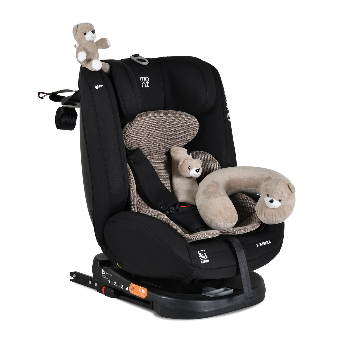 Moni Стол за кола i-Maxx 40-150см Cool-beige