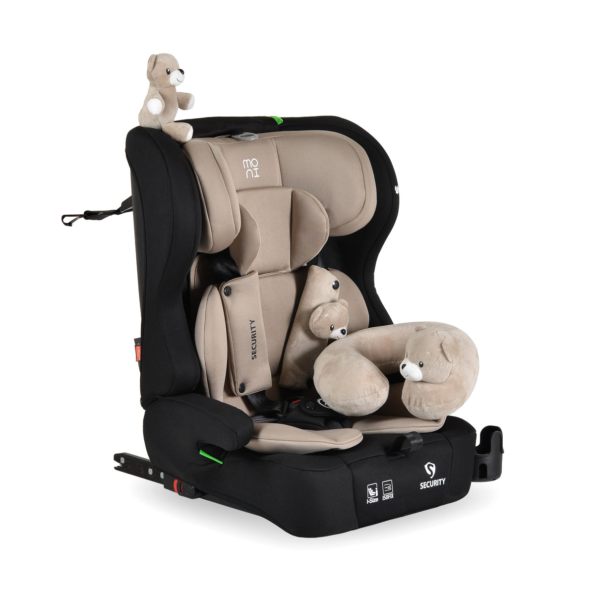 Moni Стол за кола Security 76-150см Cool-Beige