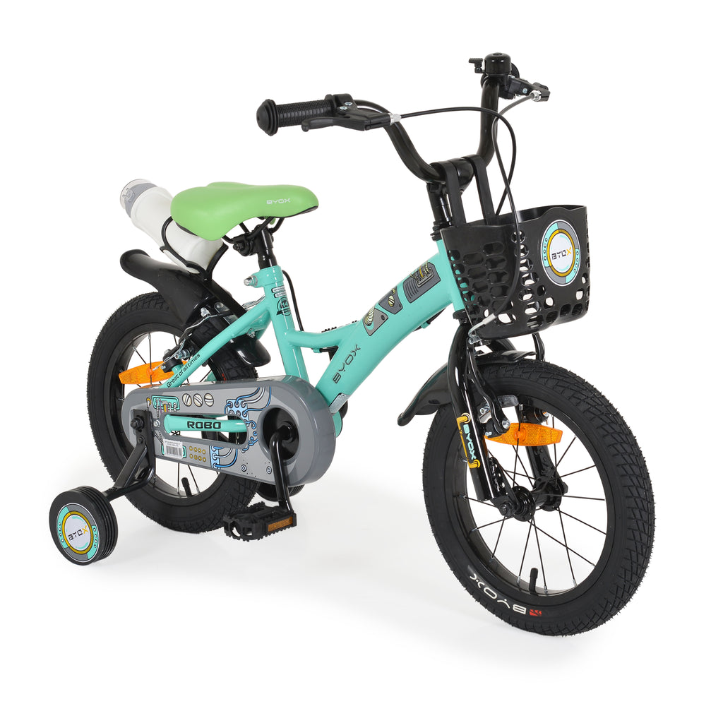 Byox Детски велосипед 14" Robo mint