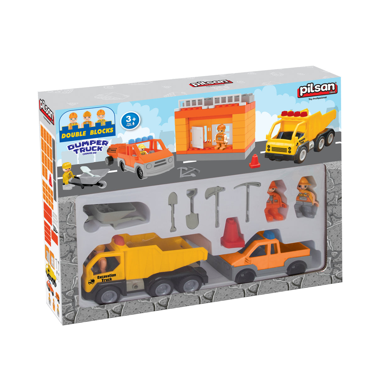 Pilsan Конструктор Pilsan DumperTrucks 03612