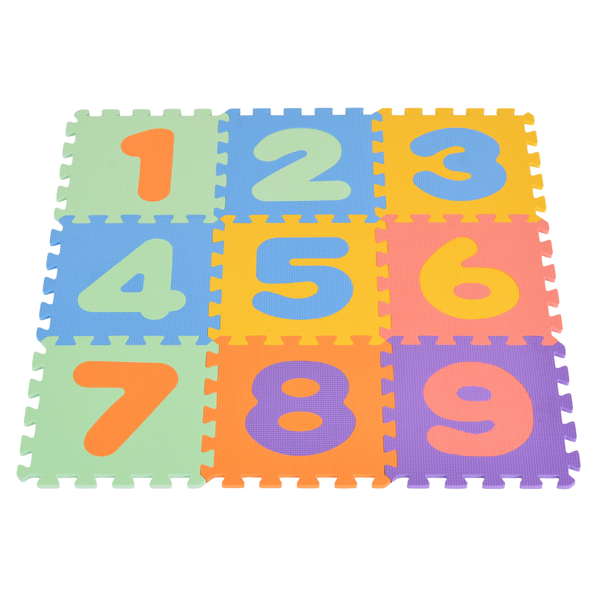 Moni Toys Мек пъзел с принт Numbers 3092-M