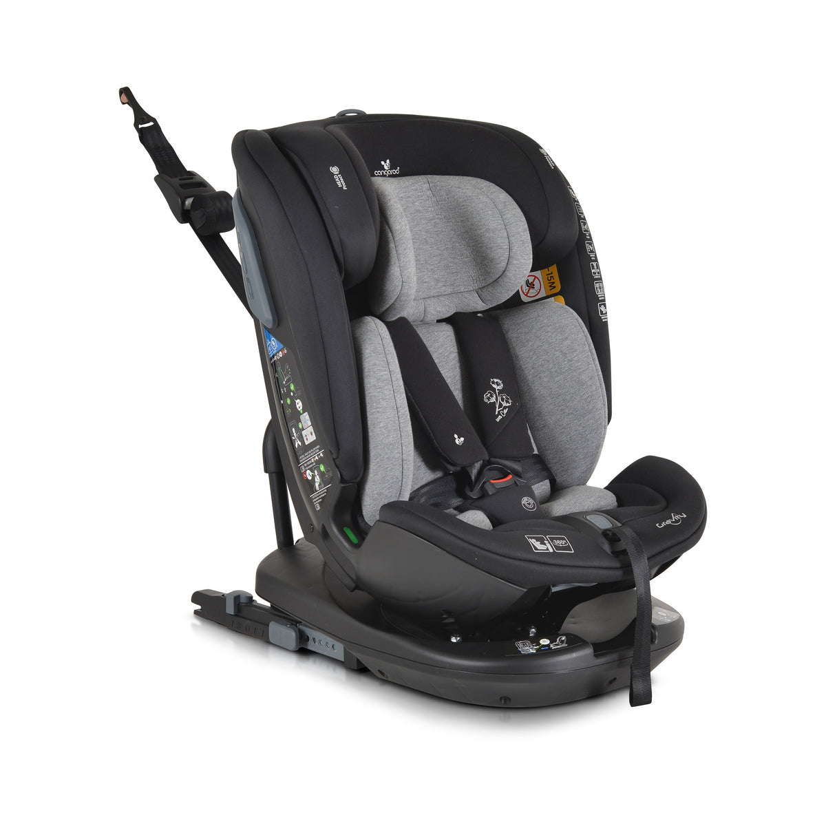 Cangaroo Стол за кола Gravity 40-150см - Сив