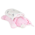 Cangaroo Одеяло 90/75 cm с възглавница Sleepy Bear - Розов